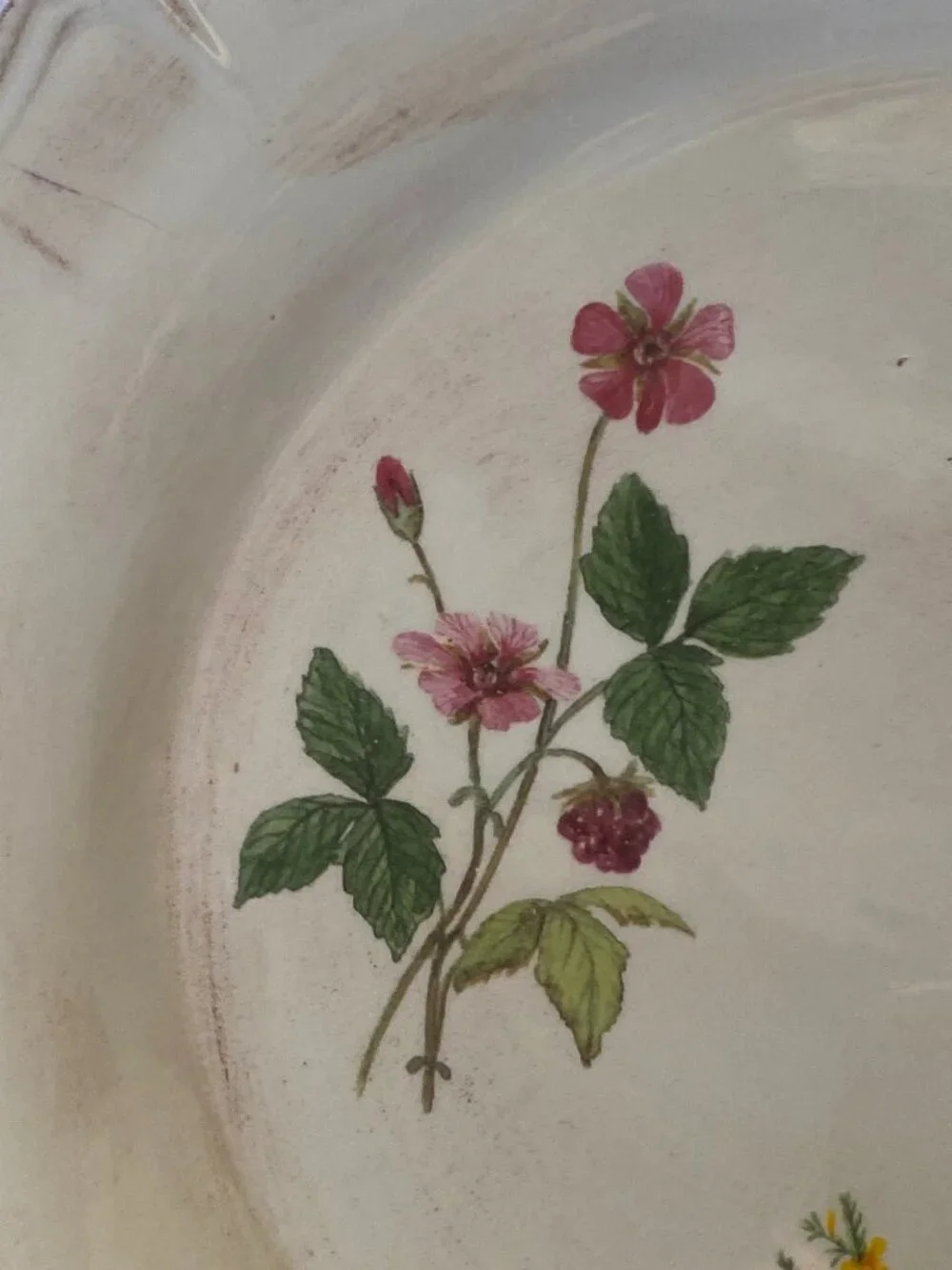 Loucarte Portugal Floral Ceramic Serving Platter 13.5